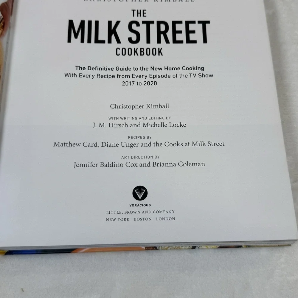 Milk Street Cookbook Christopher Kimball Revised Edition 2017-2020 Hardcover